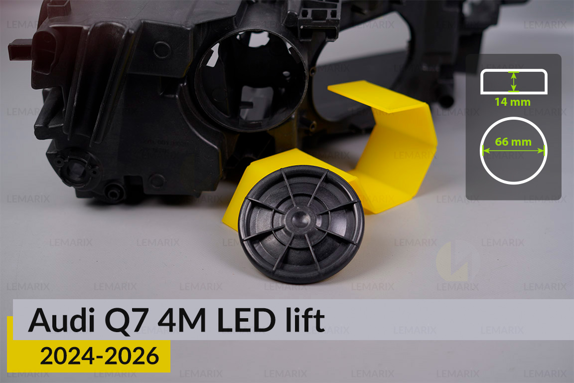 Кришка ковпак заглушка фари Audi Q7 4M LED (2024-2026) рест бокова ліва/права