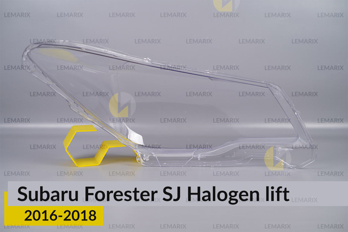 Стекло фары Subaru Forester SJ Halogen (2016-2018) рест левое