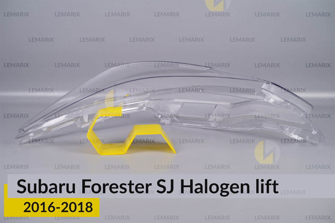 Стекло фары Subaru Forester SJ Halogen (2016-2018) рест левое