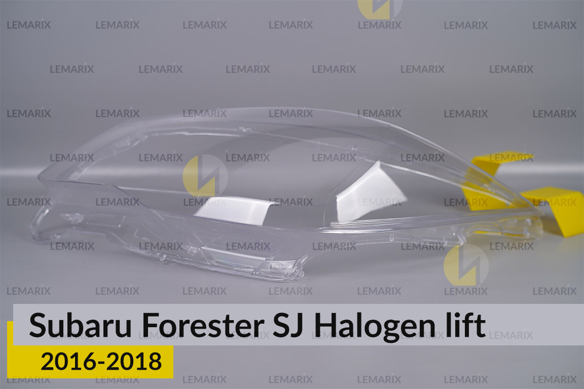 Стекло фары Subaru Forester SJ Halogen (2016-2018) рест левое