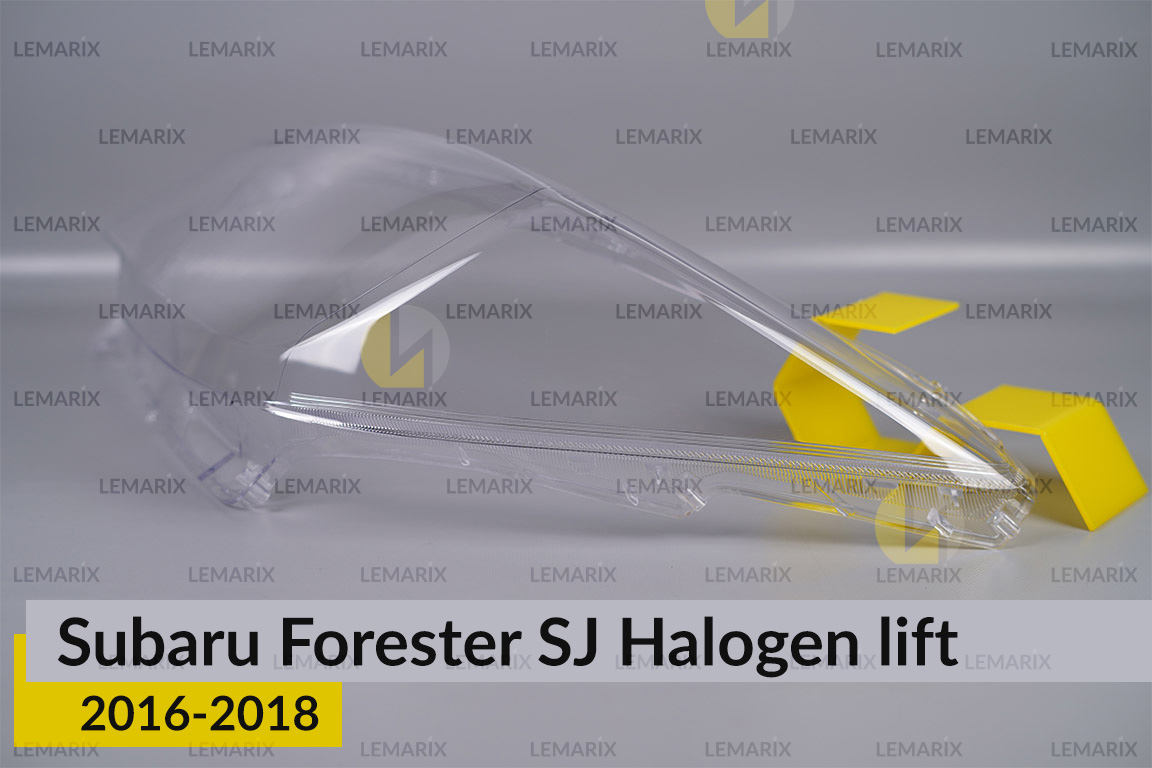 Стекло фары Subaru Forester SJ Halogen (2016-2018) рест левое