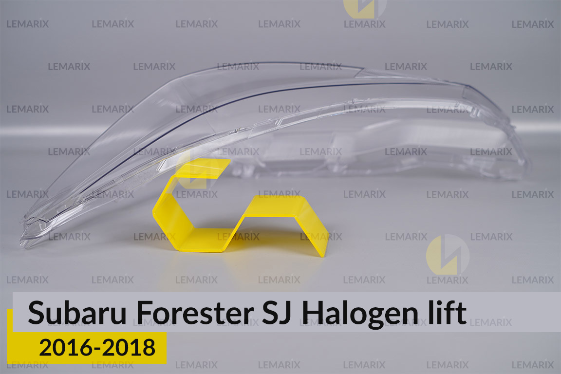 Стекло фары Subaru Forester SJ Halogen (2016-2018) рест левое