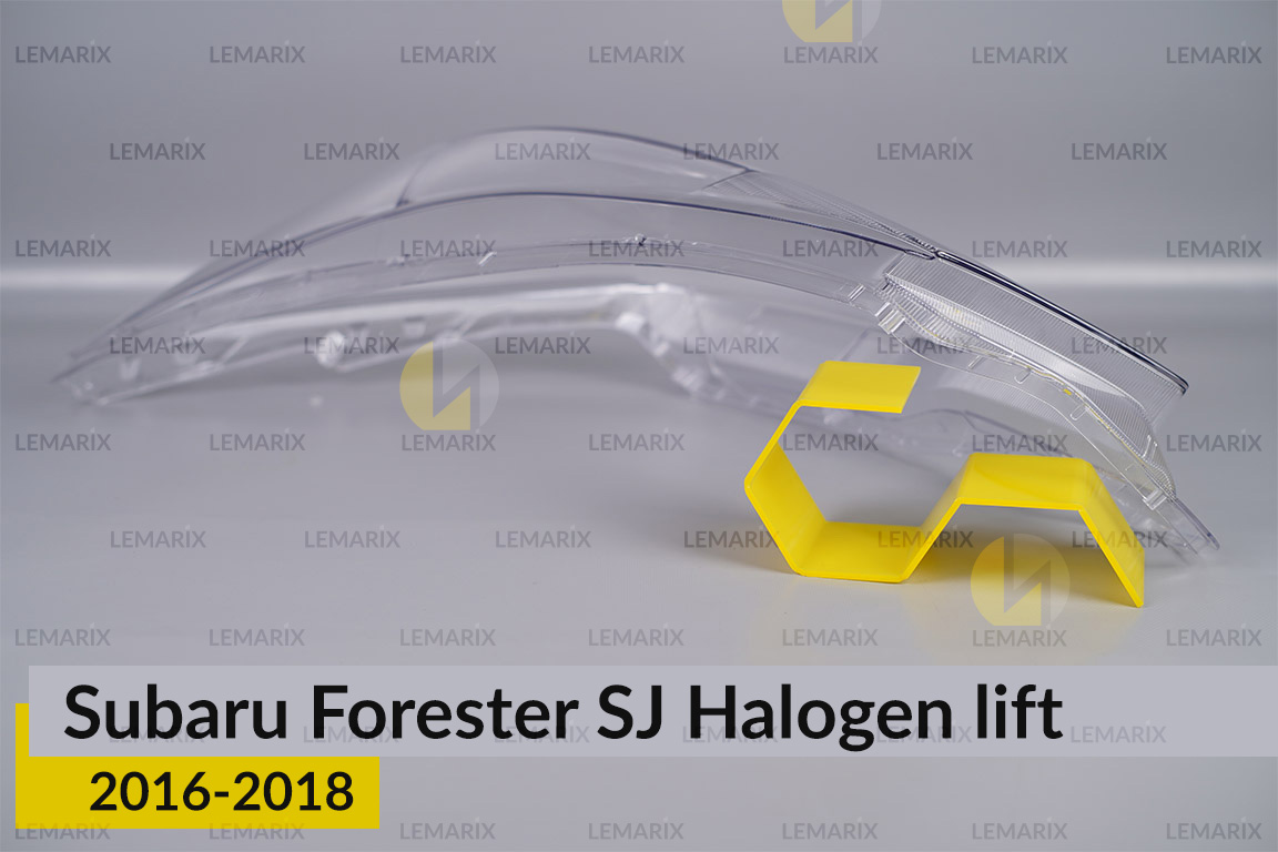 Стекло фары Subaru Forester SJ Halogen (2016-2018) рест левое