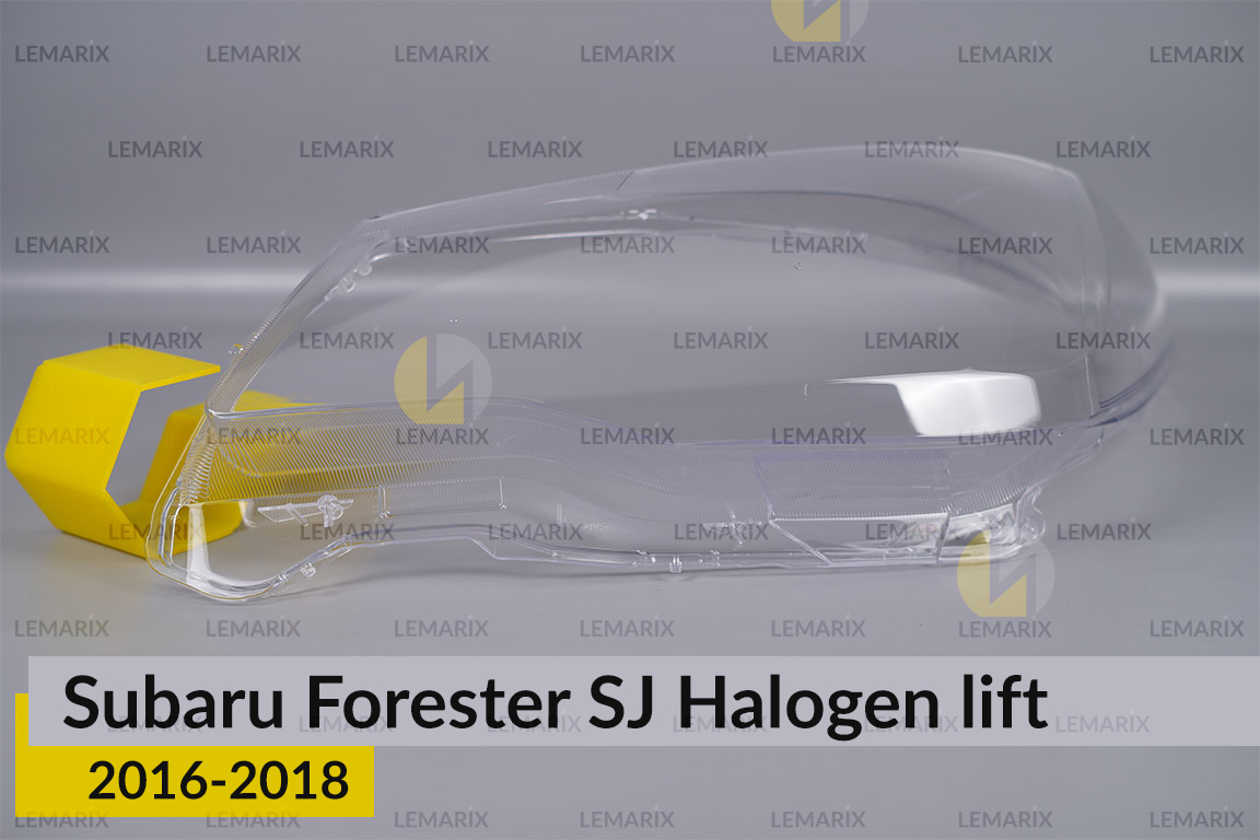 Стекло фары Subaru Forester SJ Halogen (2016-2018) рест левое