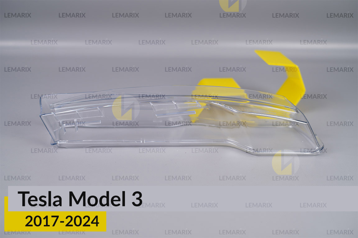 Скло протитуманної фари Tesla Model 3 (2017-2025) праве