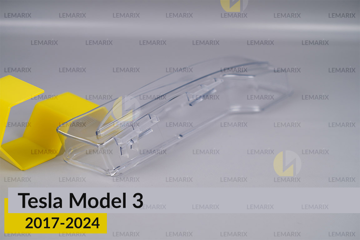 Скло протитуманної фари Tesla Model 3 (2017-2025) праве