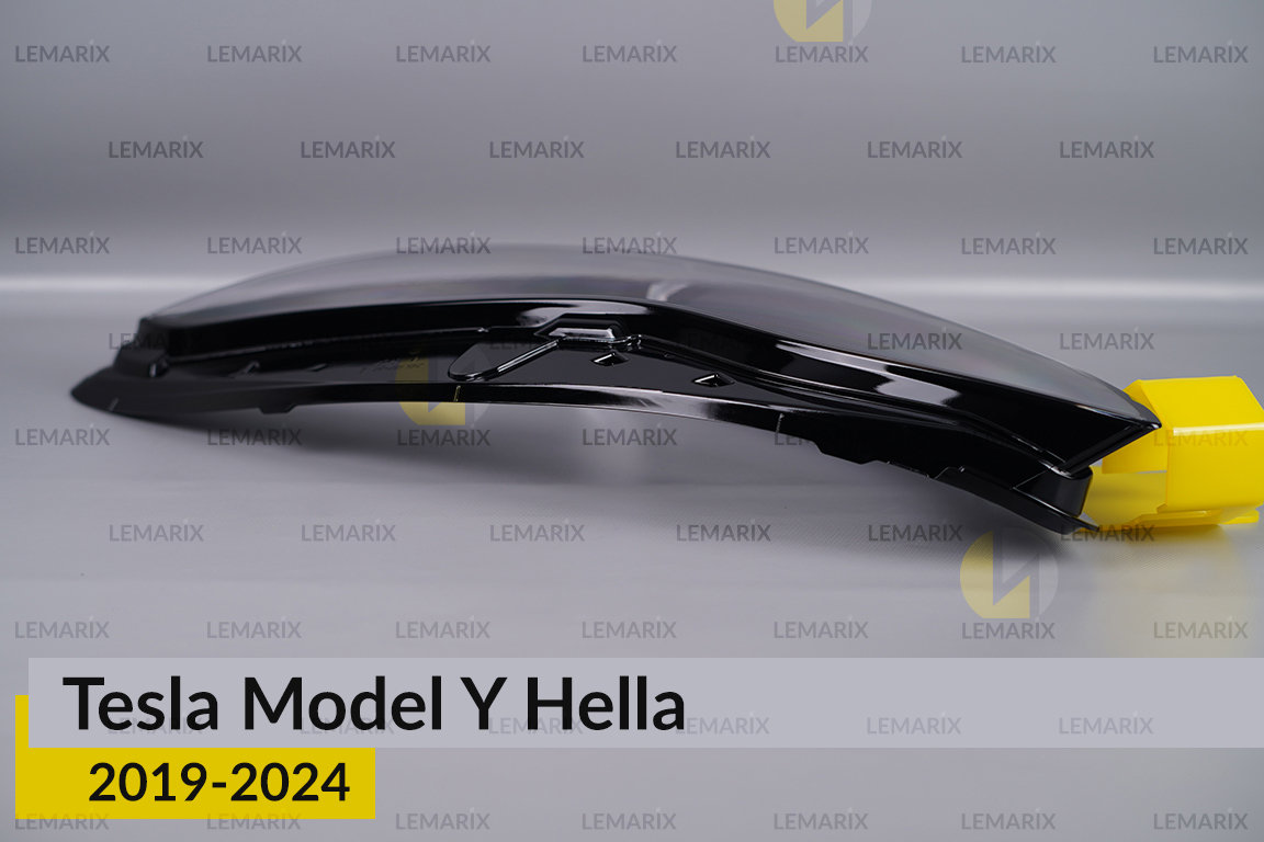Скло фари Tesla Model Y Hella (2019-2023) ліве