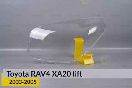 Стекло фары Toyota RAV4 XA20 (2003-2005) рест левое