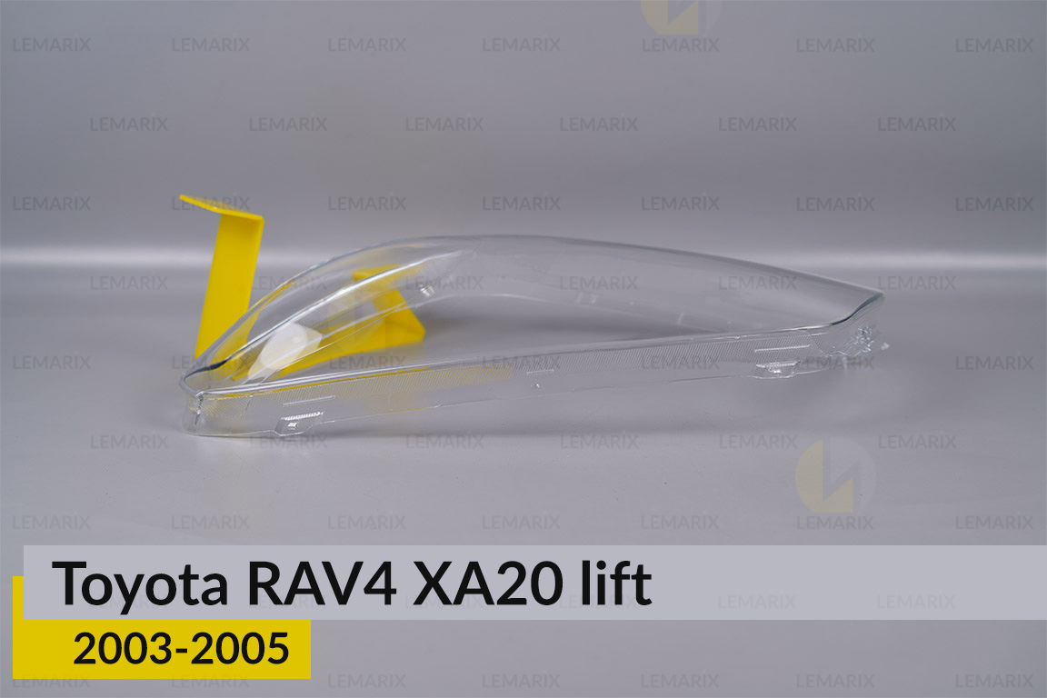 Стекло фары Toyota RAV4 XA20 (2003-2005) рест левое
