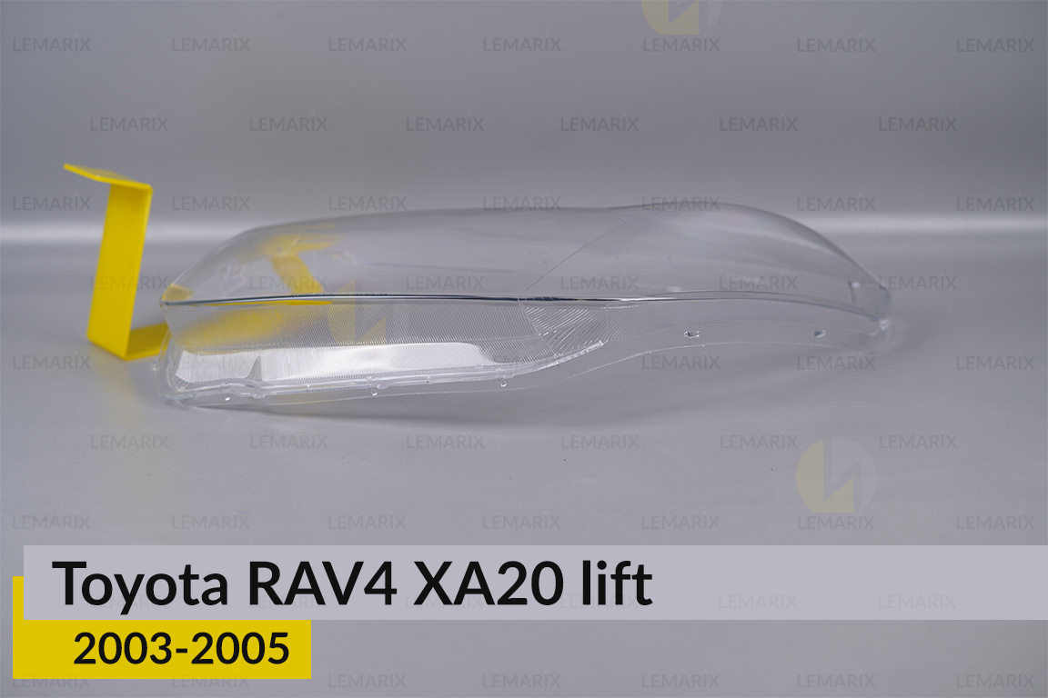 Стекло фары Toyota RAV4 XA20 (2003-2005) рест левое