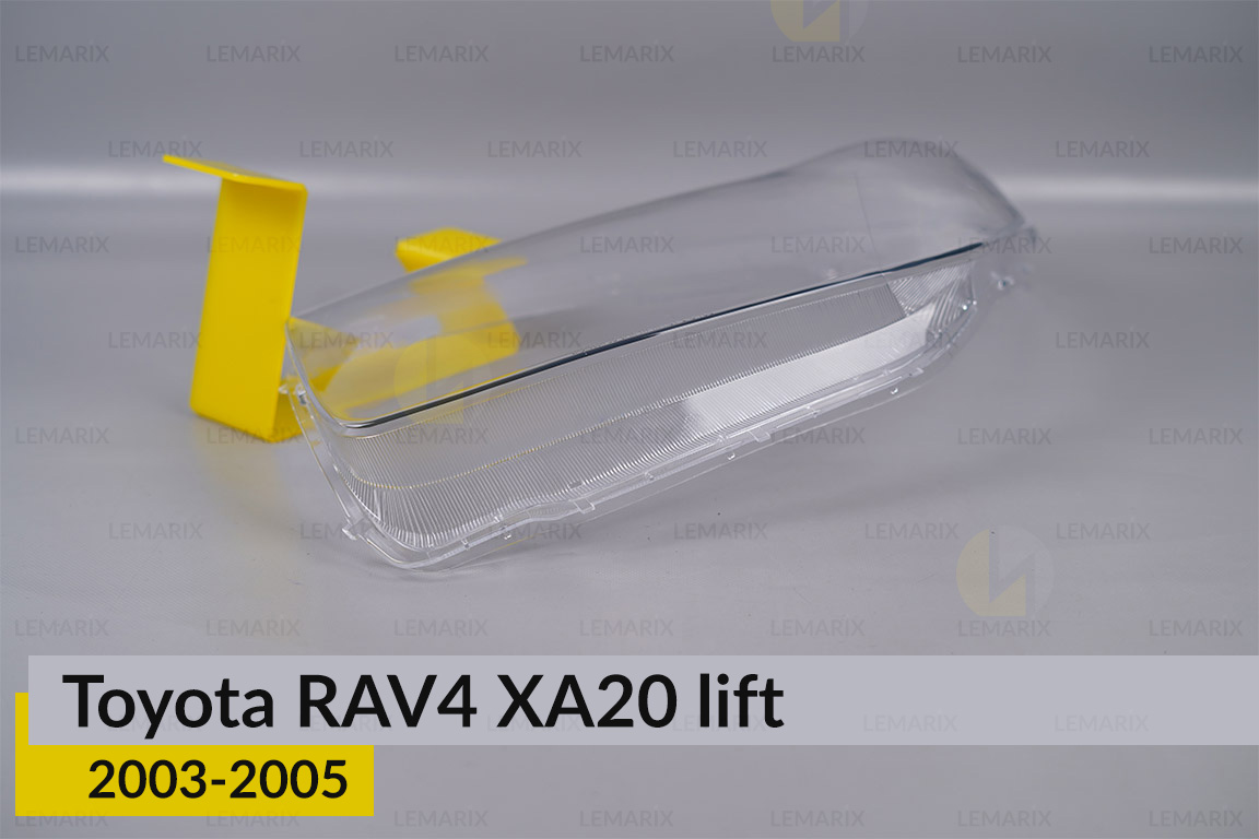 Стекло фары Toyota RAV4 XA20 (2003-2005) рест левое