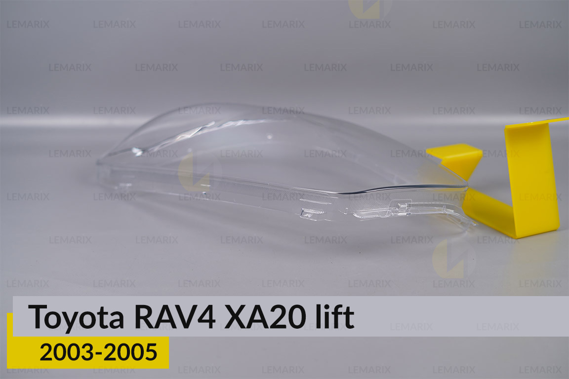 Стекло фары Toyota RAV4 XA20 (2003-2005) рест левое
