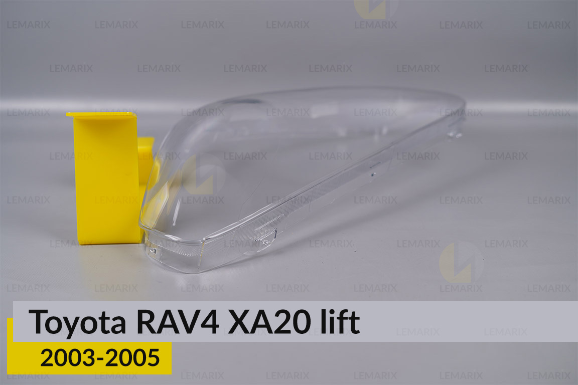 Стекло фары Toyota RAV4 XA20 (2003-2005) рест левое