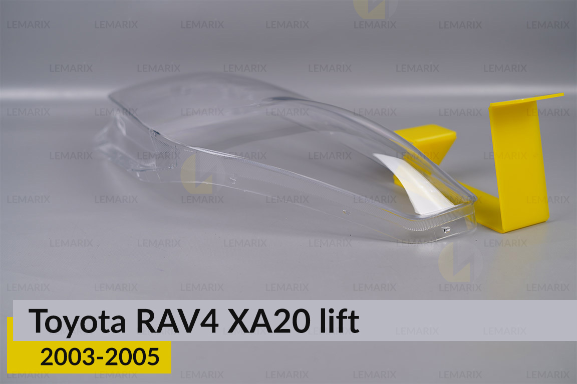 Стекло фары Toyota RAV4 XA20 (2003-2005) рест левое