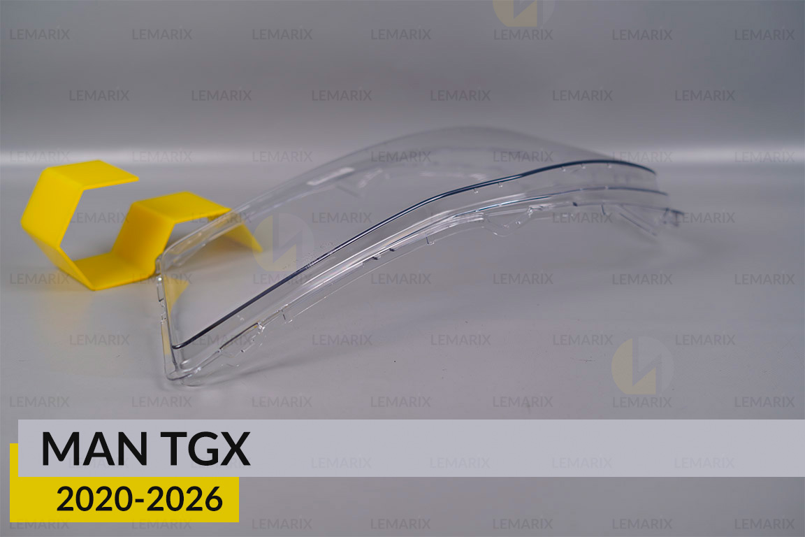Скло фари MAN TGX (2020-2026) ліве