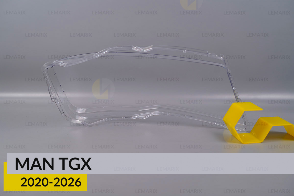 Скло фари MAN TGX (2020-2026) ліве