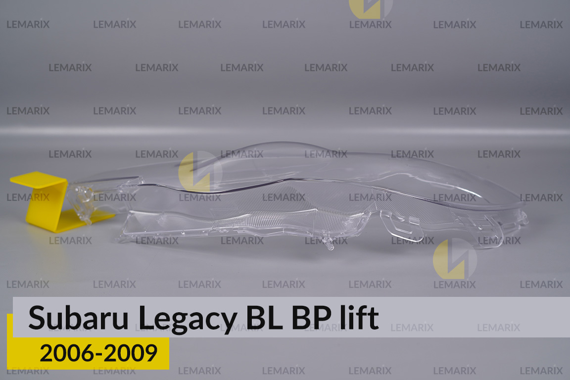Скло фари Subaru Legacy BL BP (2006-2009) рест під омивач ліве
