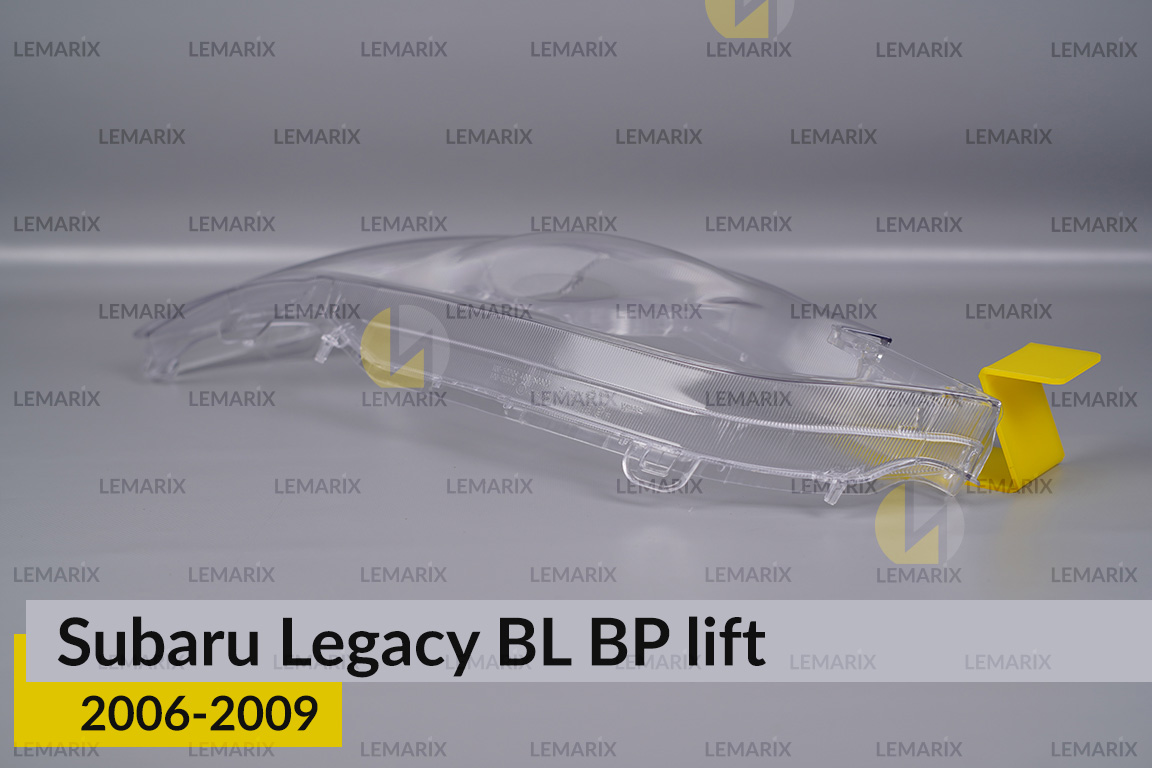 Скло фари Subaru Legacy BL BP (2006-2009) рест під омивач ліве