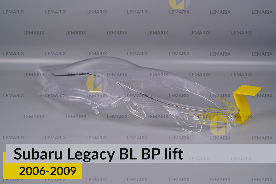 Скло фари Subaru Legacy BL BP (2006-2009) рест під омивач ліве