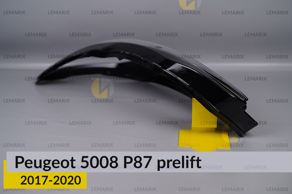 Стекло фары Peugeot 5008 P87 LED (2017-2020) дорест левое