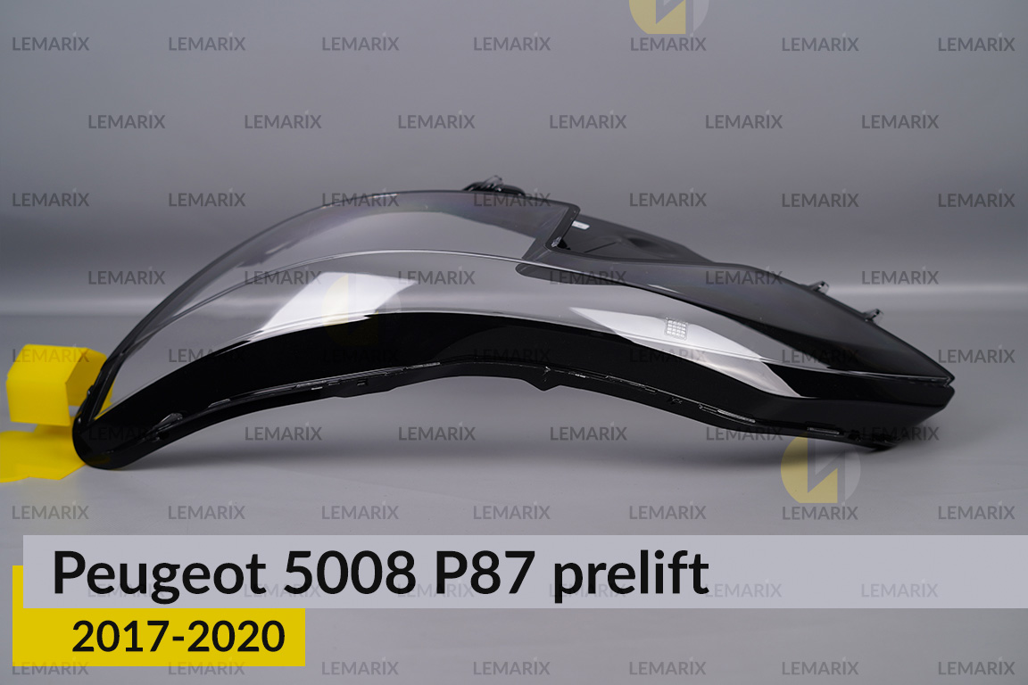 Стекло фары Peugeot 5008 P87 LED (2017-2020) дорест левое