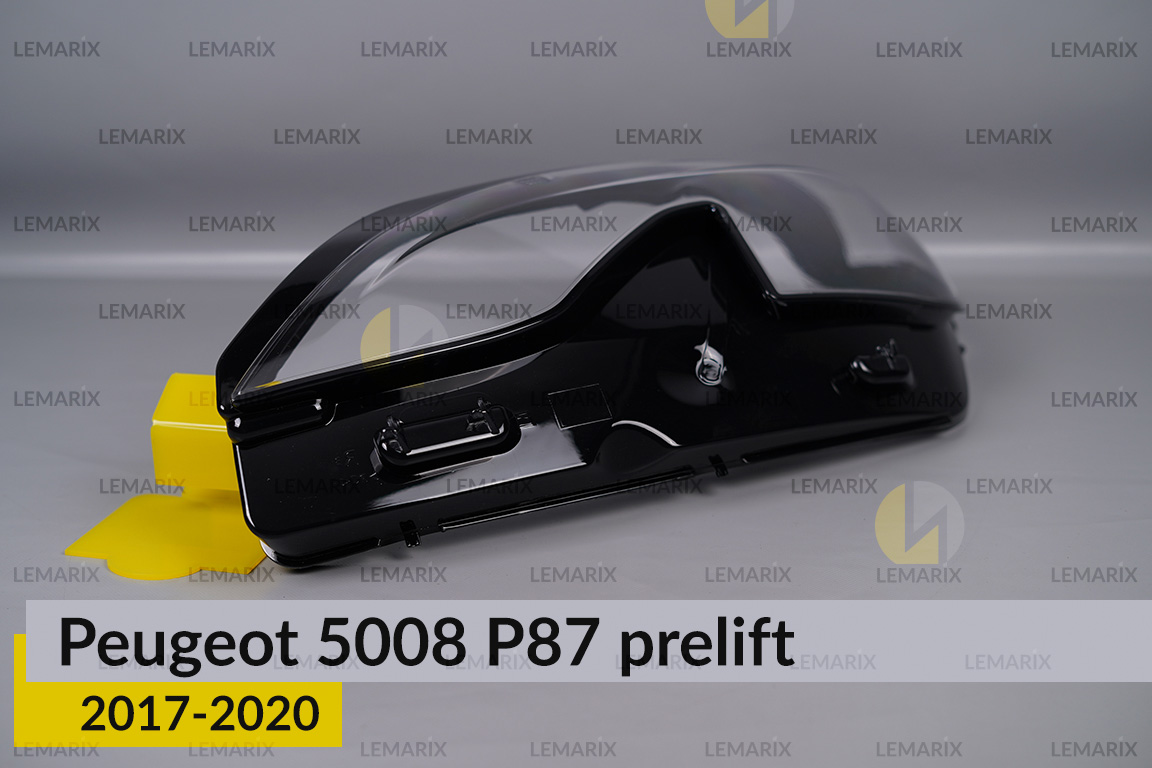 Стекло фары Peugeot 5008 P87 LED (2017-2020) дорест левое