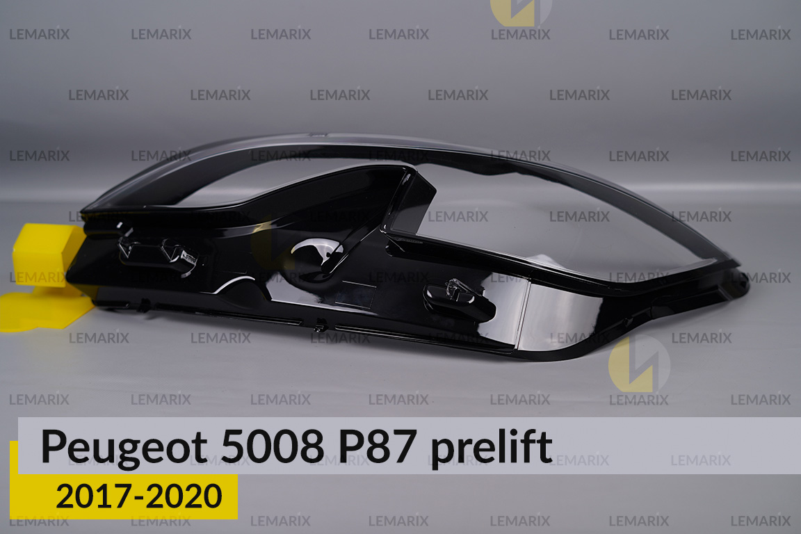 Стекло фары Peugeot 5008 P87 LED (2017-2020) дорест левое