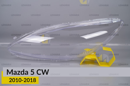 Скло фари Mazda 5 CW (2010-2018) ліве