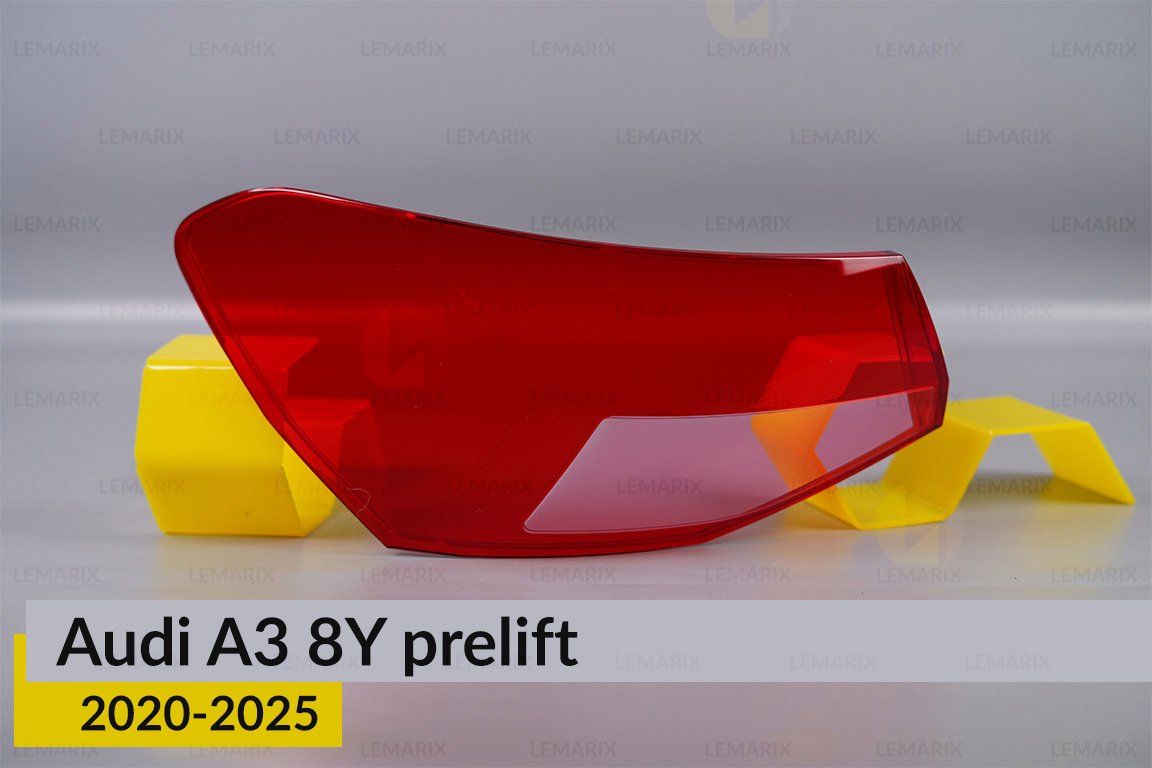 Стекло заднего фонаря внешнее в крыле Audi A3 8Y (2020-2026) дорест левое