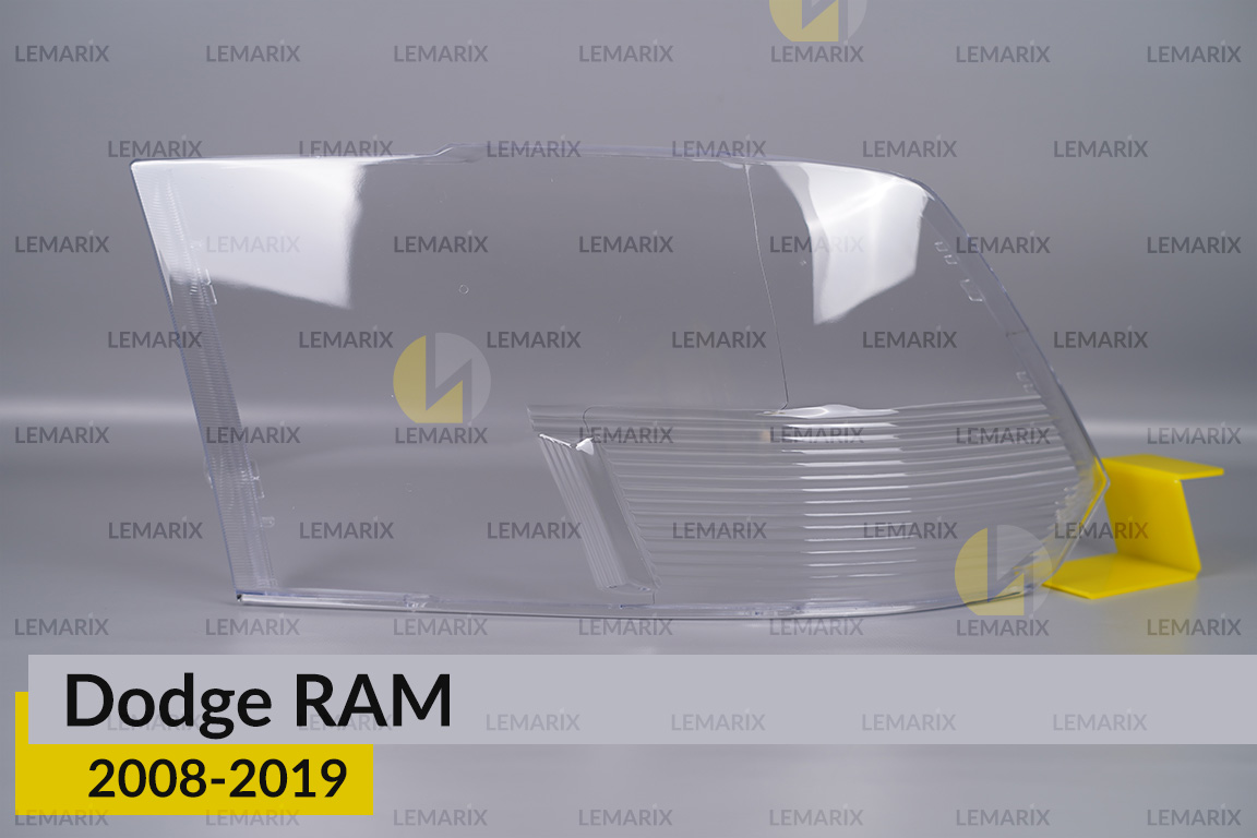 Стекло фары Dodge RAM (2008-2019) левое