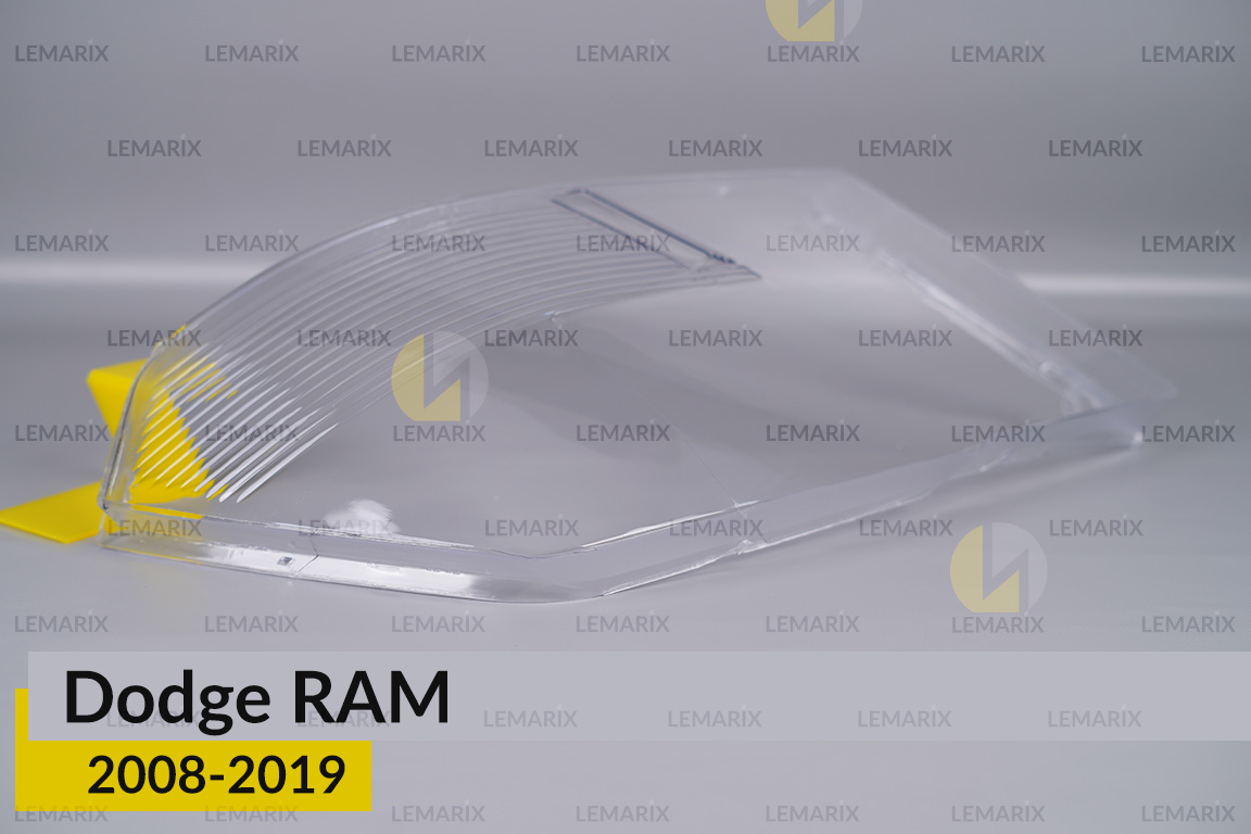 Стекло фары Dodge RAM (2008-2019) левое