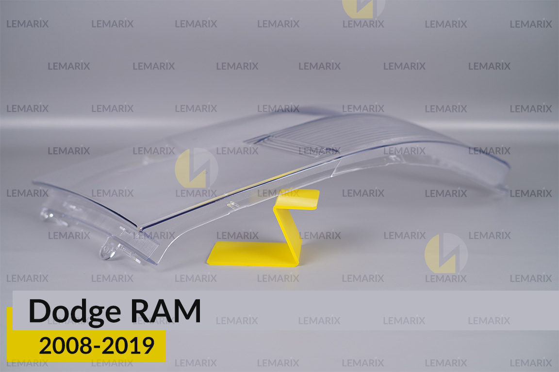 Стекло фары Dodge RAM (2008-2019) левое
