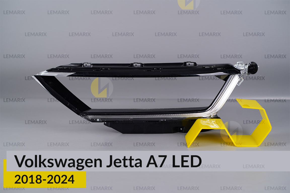 Декоративная маска VW Volkswagen Jetta A7 LED (2018-2024) левая