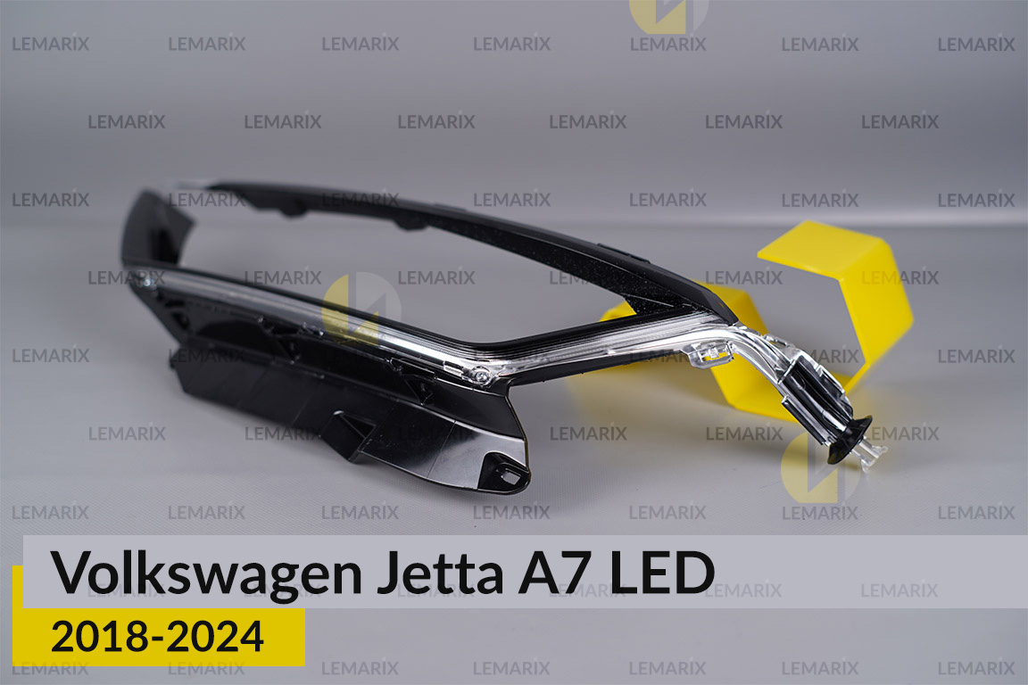 Декоративная маска VW Volkswagen Jetta A7 LED (2018-2024) левая