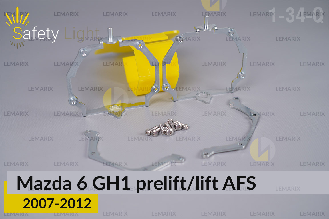 Перехідна рамка для Mazda 6 GH1 AFS (2007-2012) дорест/рест