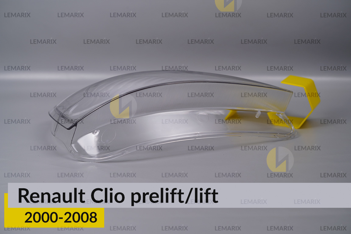 Стекло фары Renault Clio (2000-2008) дорест/рест правое