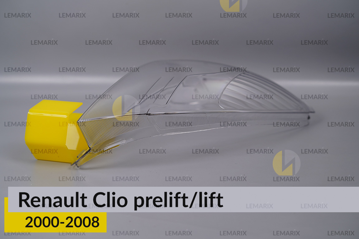 Скло фари Renault Clio (2000-2008) дорест/рест праве