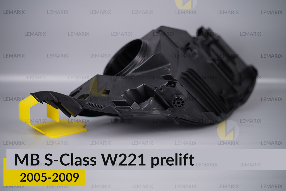 Корпус фары Mercedes-Benz S-Class W221 (2005-2009) дорест левый