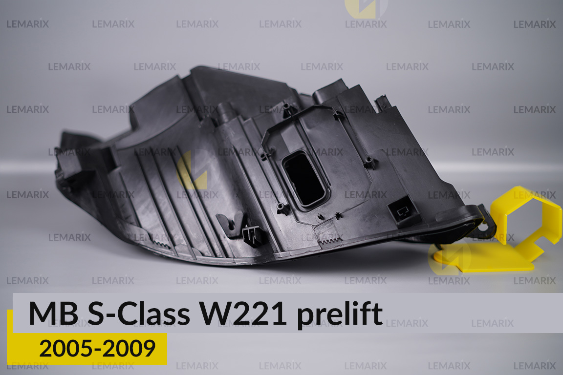 Корпус фары Mercedes-Benz S-Class W221 (2005-2009) дорест левый