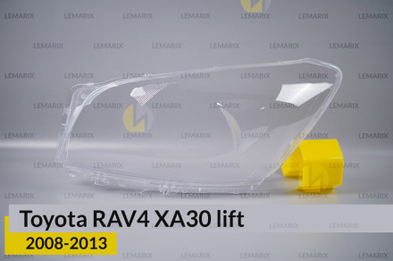 Стекло фары Toyota RAV4 XA30 (2008-2013) рест левое