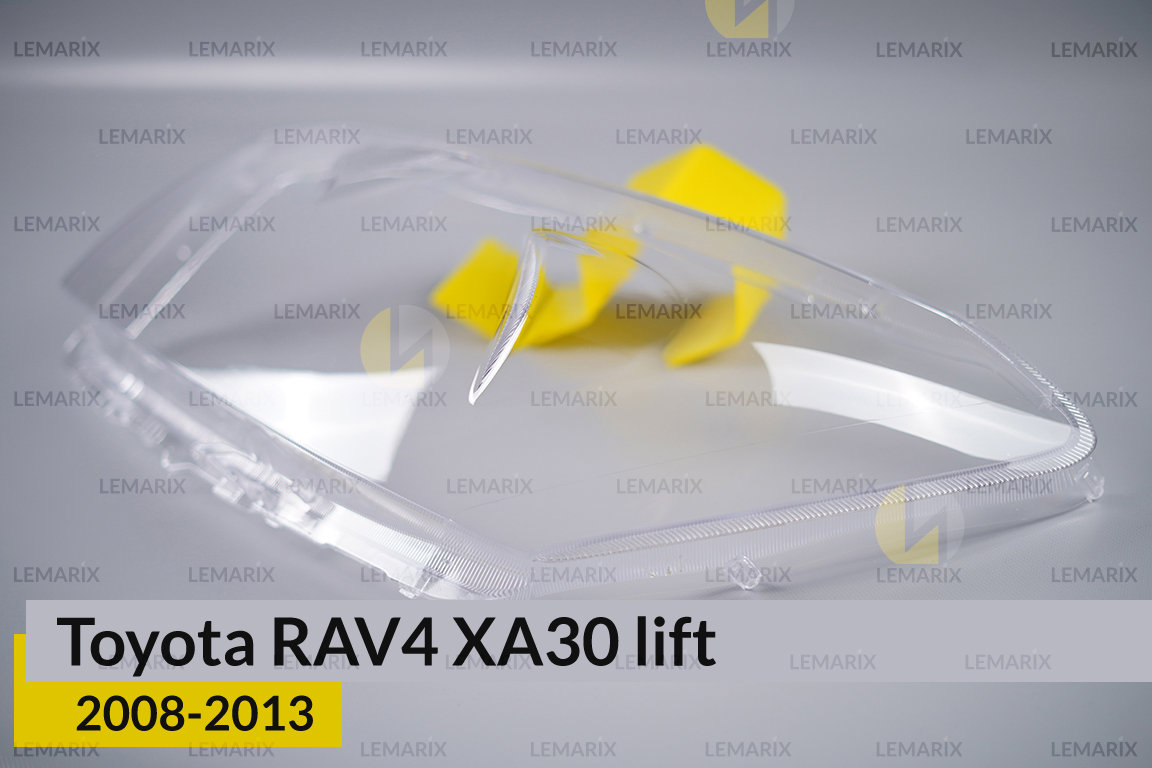 Стекло фары Toyota RAV4 XA30 (2008-2013) рест левое