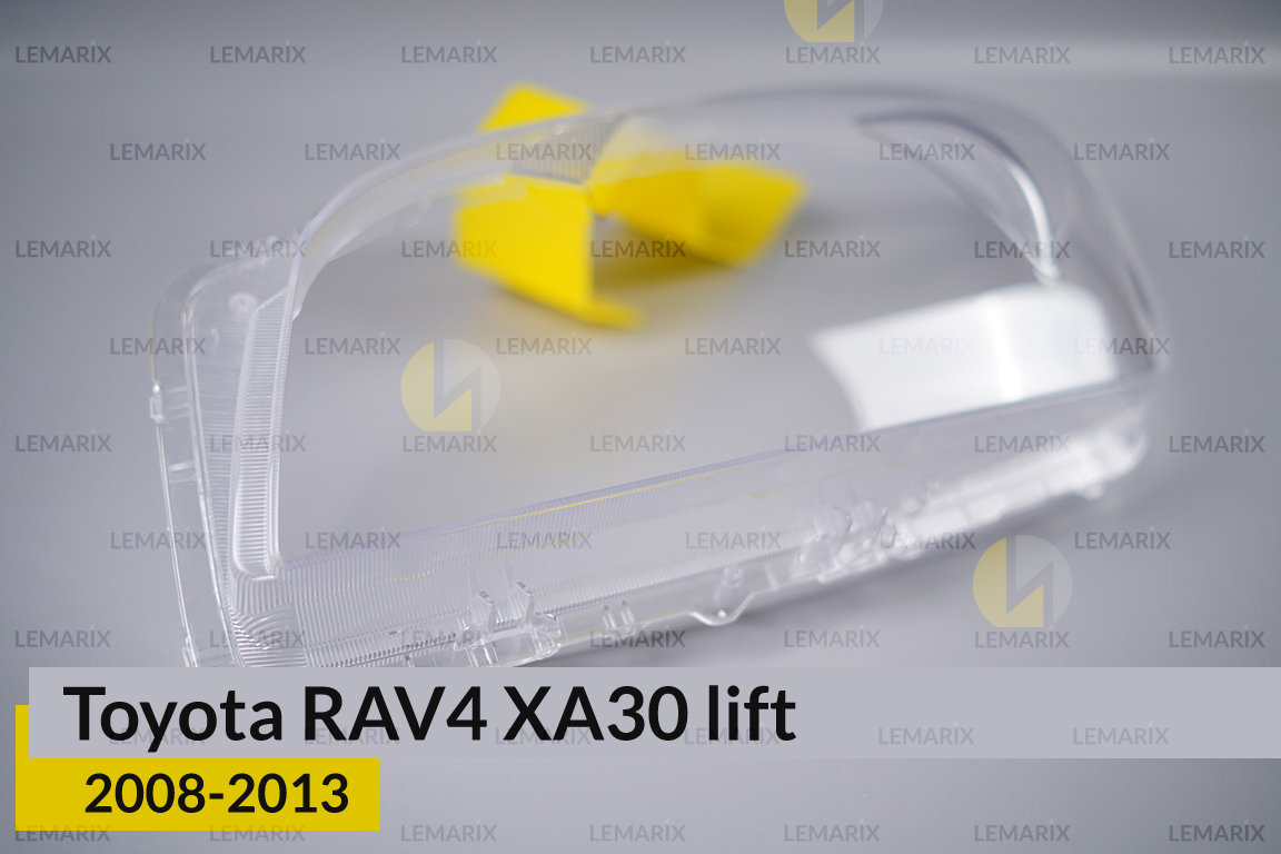 Стекло фары Toyota RAV4 XA30 (2008-2013) рест левое