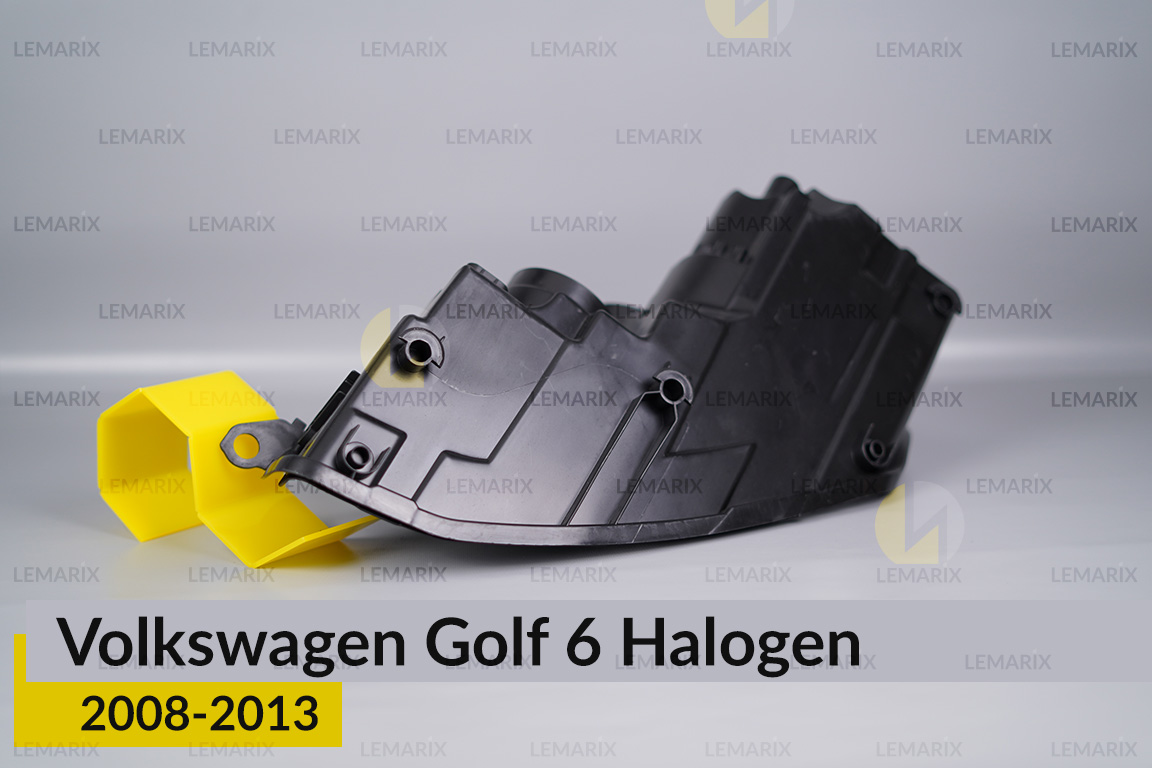 Корпус фары VW Volkswagen Golf 6 Halogen (2008-2013) правый