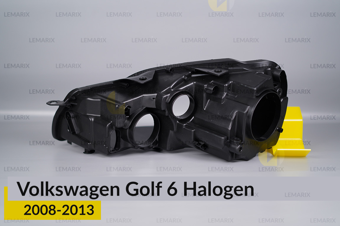 Корпус фары VW Volkswagen Golf 6 Halogen (2008-2013) правый