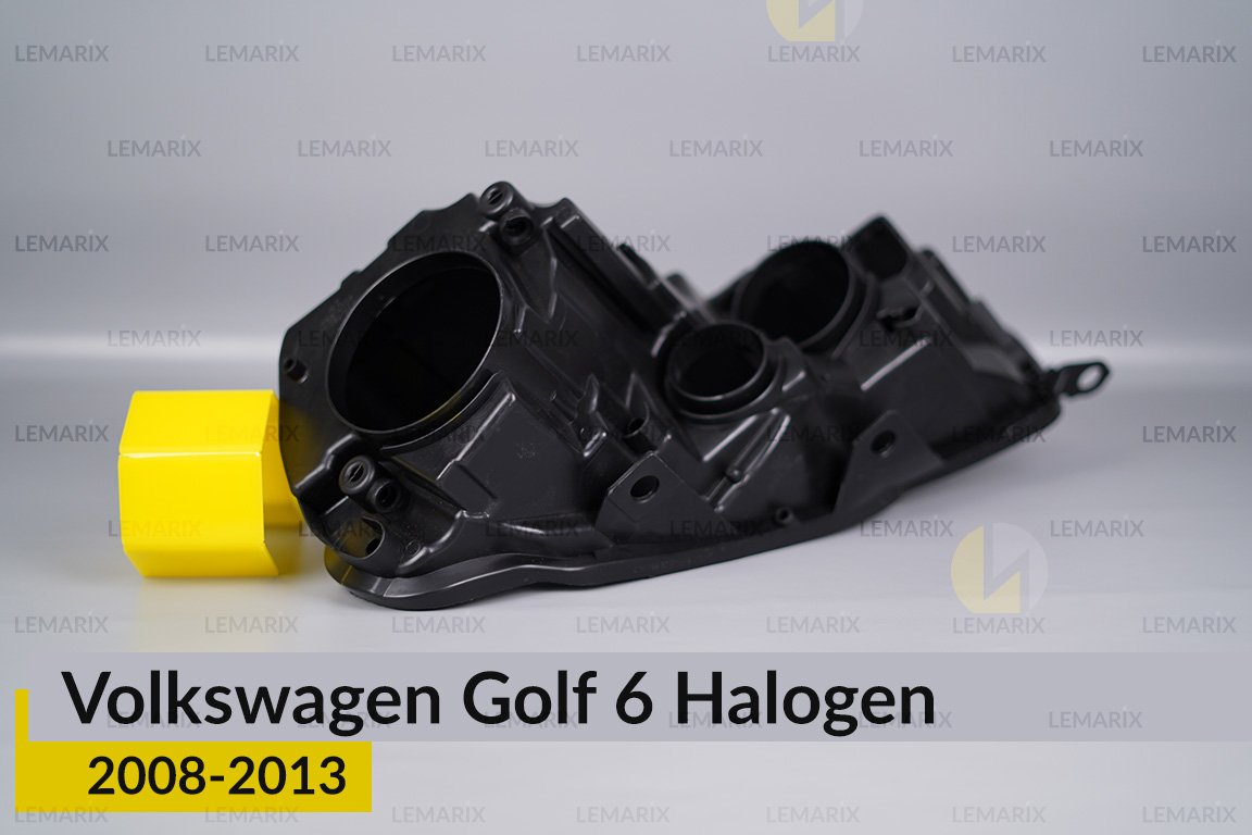 Корпус фары VW Volkswagen Golf 6 Halogen (2008-2013) правый