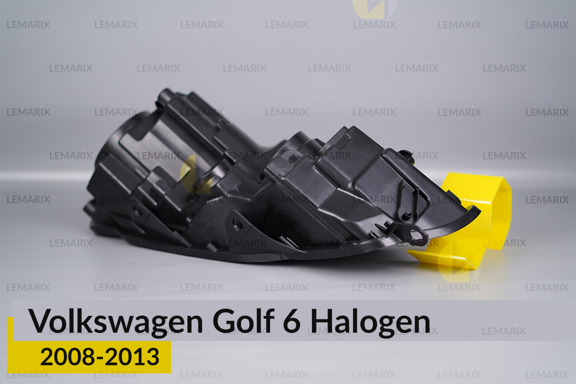 Корпус фары VW Volkswagen Golf 6 Halogen (2008-2013) правый