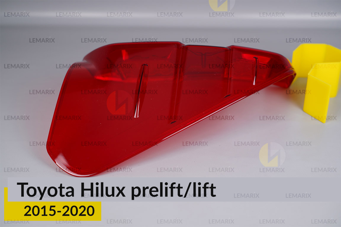 Скло заднього ліхтаря Toyota Hilux (2015-2020) дорест/рест праве