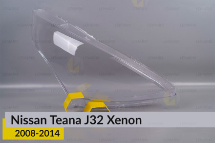 Стекло фары Nissan Teana J32 Xenon (2008-2014) правое