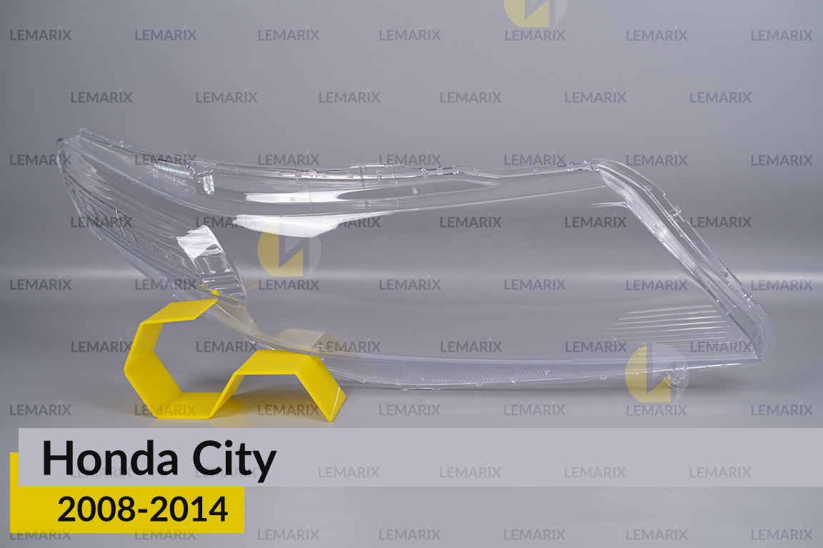 Стекло фары Honda City (2008-2014) правое