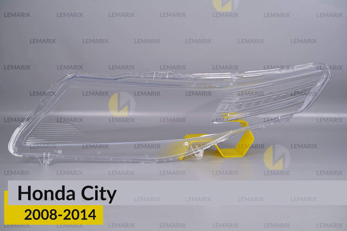 Стекло фары Honda City (2008-2014) правое